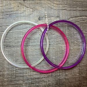 💞 New 3-Pack Girls Bangle Bracelets